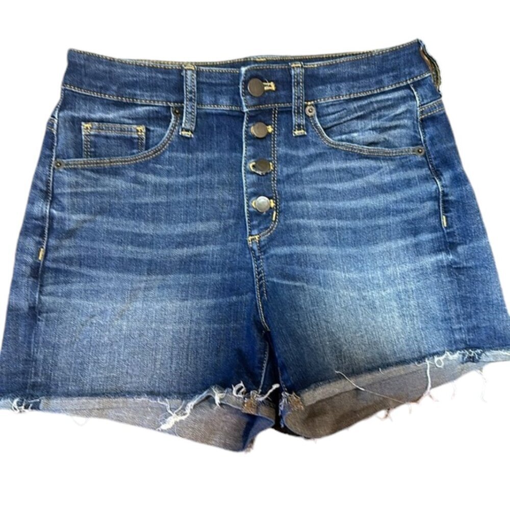 Universal Thread high Rise Midi Short Blue size 4/ 27 R